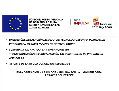 2021 - Fondo Europeo Agrícola de Desarrollo Rural: Europa invierte en las zonas rurales