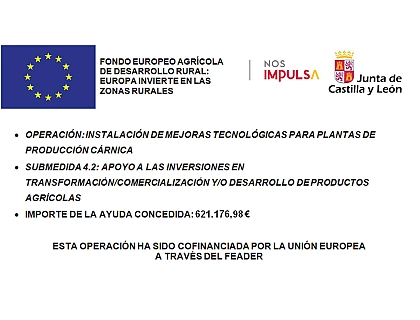 2022 - Fondo Europeo Agrícola de Desarrollo Rural: Europa invierte en las zonas rurales.